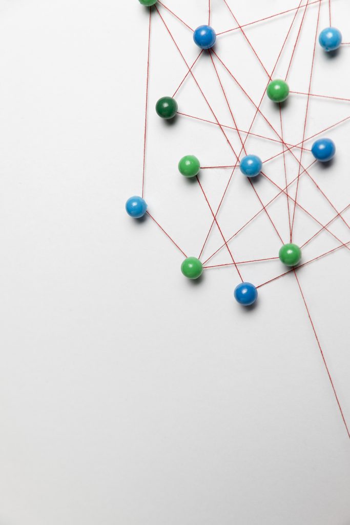 white background pushpin map